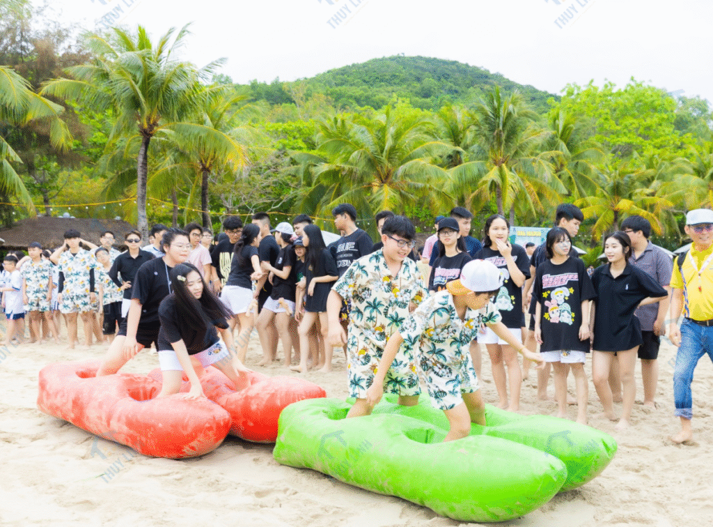 Giày Hơi Teambuilding - Bạt 0.9mm Cao Cấp 14