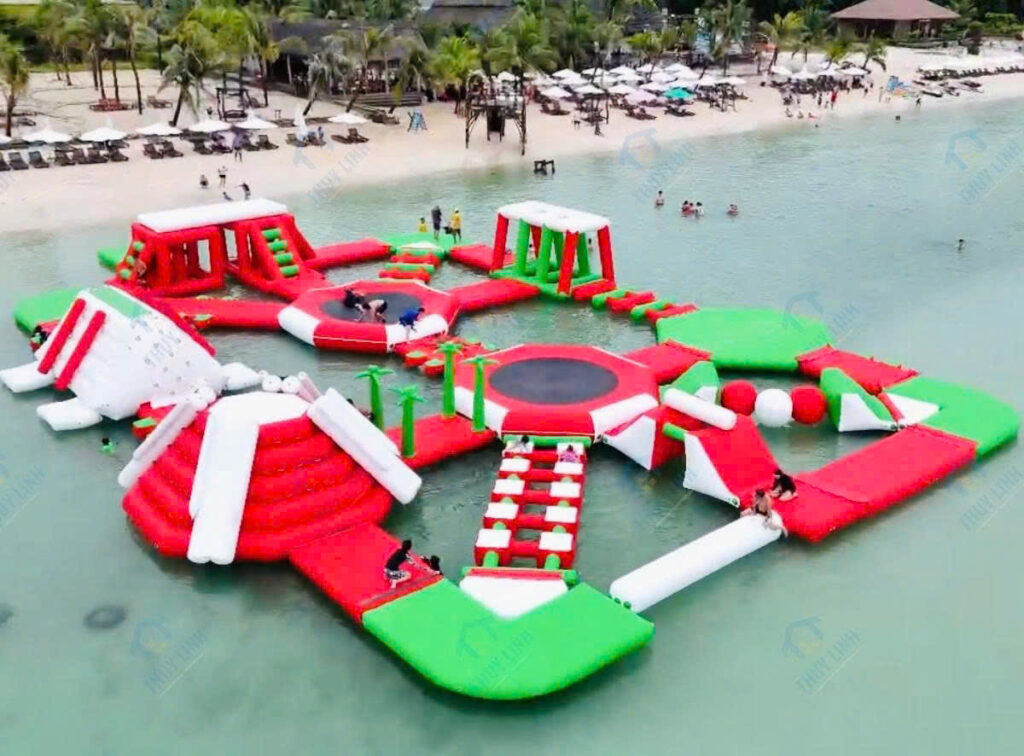 CÔNG VIÊN NƯỚC TRÊN BIỂN 20x30M TẠI PHÚ QUỐC 18