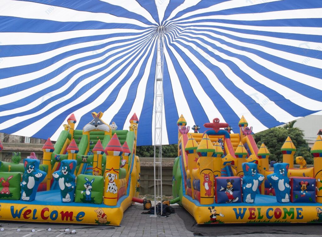 Dù Tròn Sự Kiện – Dù Che Sân Trường Giá Rẻ No1 15