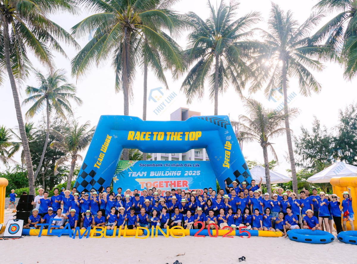 Cổng Hơi Chữ M Teambuilding No1