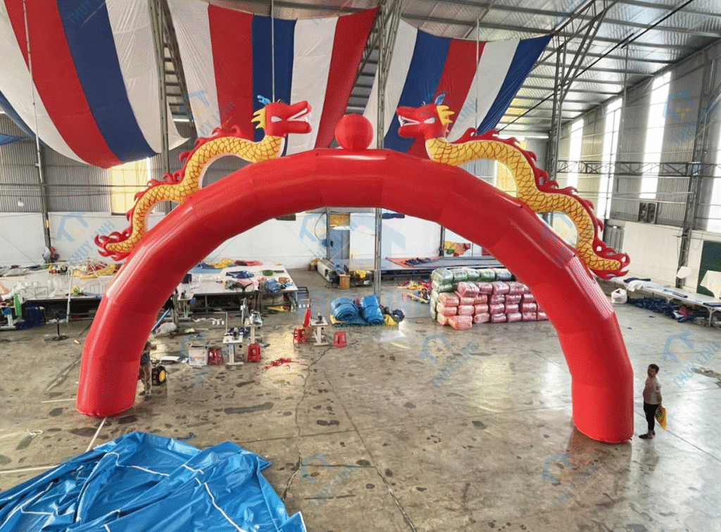 Cổng Hơi Sự Kiện Có Rồng – Ấn Tượng, Sang Trọng No1 19