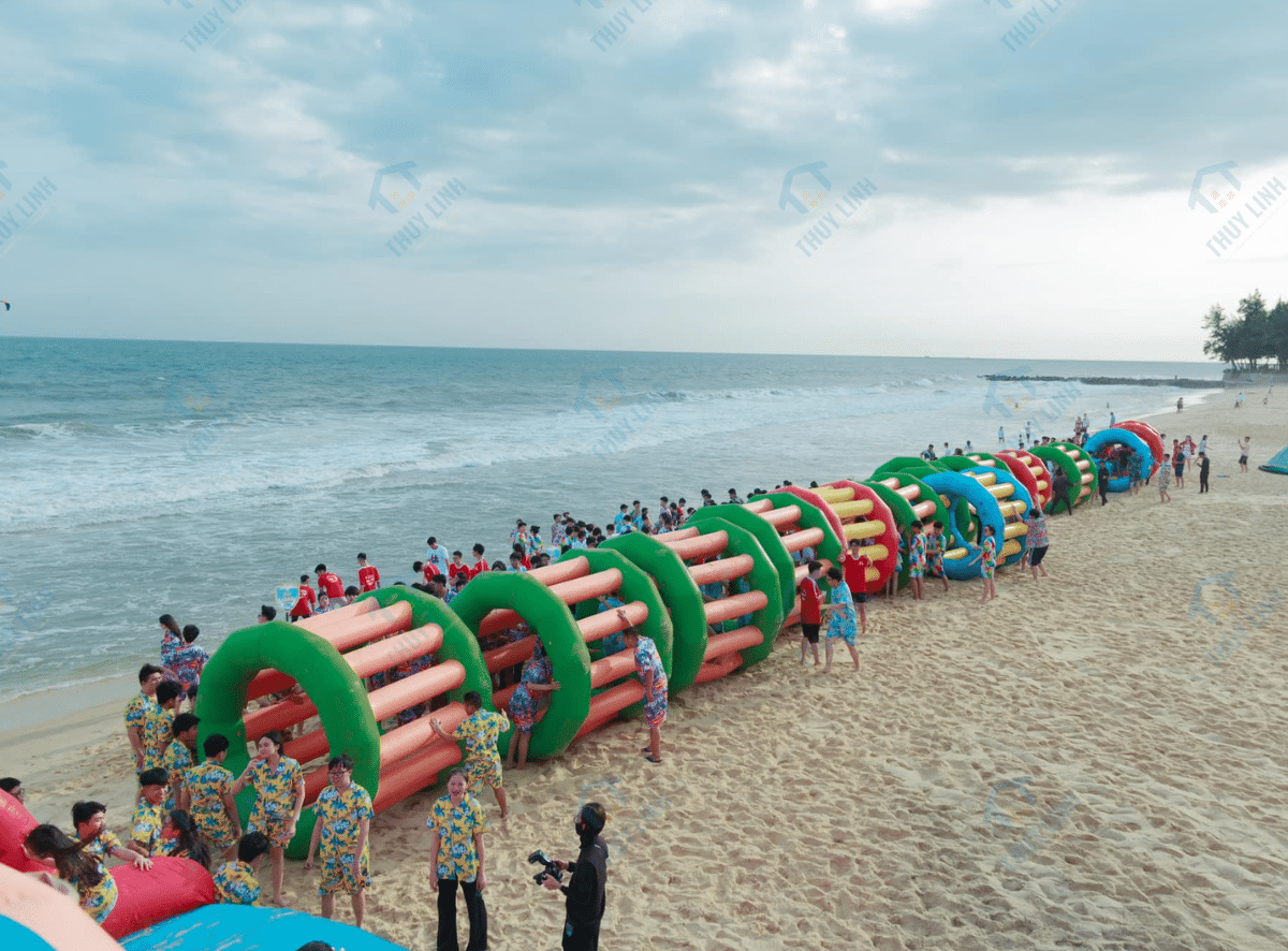 Bánh Xe Bơm Hơi Team Building No1