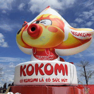 Mascot Bơm Hơi Kokomi 16m - Thùy Linh No1