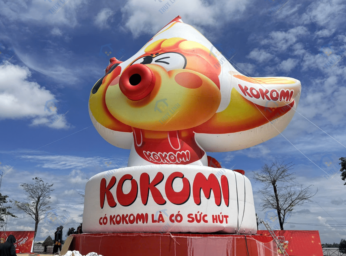 Mascot Bơm Hơi Kokomi 16m – Thùy Linh No1