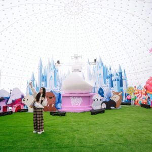 Lều Mái Vòm Tuyết Bơm Hơi Đổi Màu Số 1 Thị Trường 10