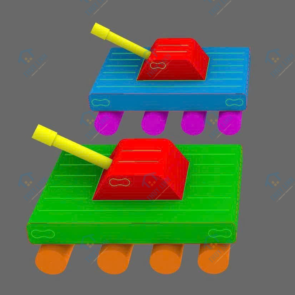 Xe Tăng Bơm Hơi Teambuilding No.1 6 Xe Tăng Bơm Hơi Teambuilding No.1 9