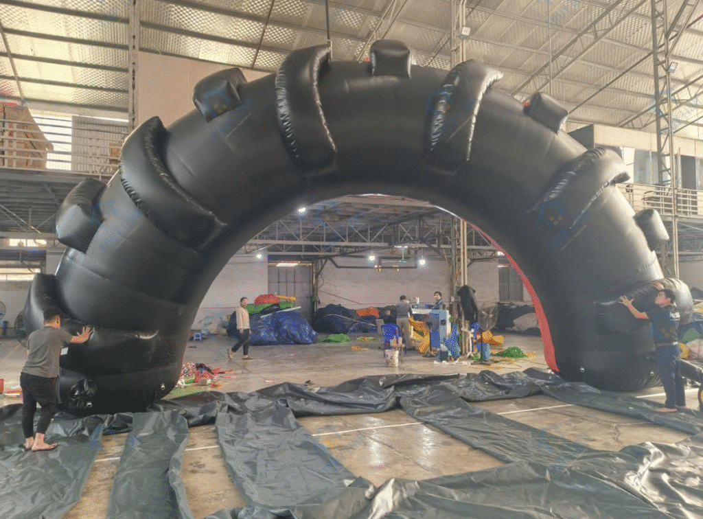 Cổng Hơi Bánh Xe Teambuilding Mẫu Mới 2026 10