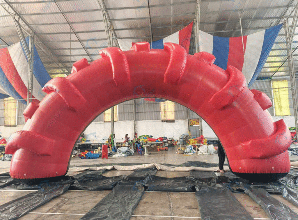 Cổng Hơi Bánh Xe Teambuilding Mẫu Mới 2026 11