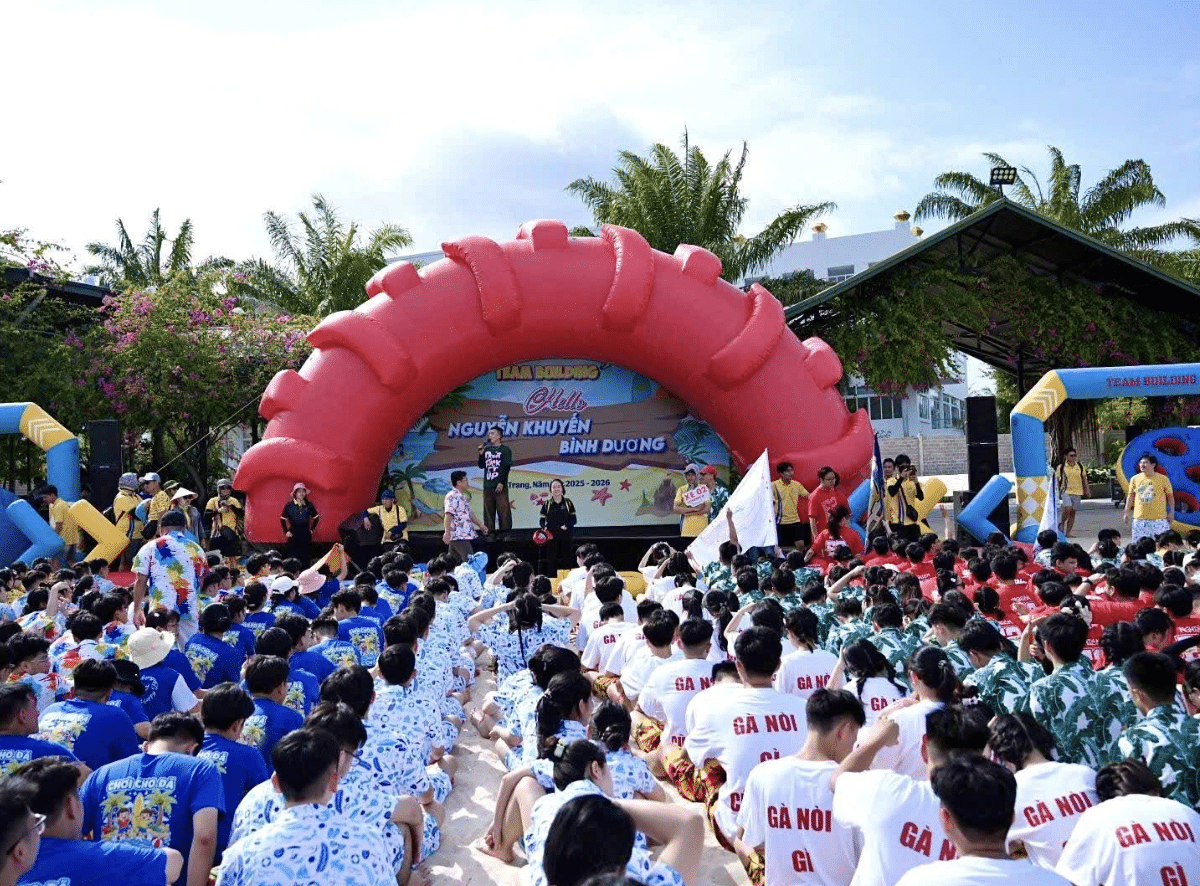 Cổng Hơi Bánh Xe Teambuilding Mẫu Mới 2026