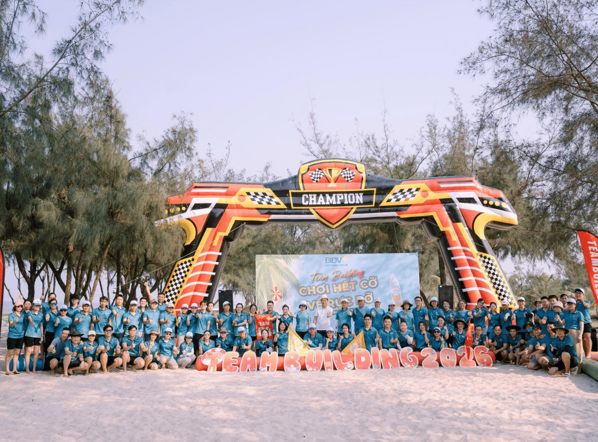 Cổng Hơi TeamBuilding Mới Nhất 2026 – “Song Súng Đối Đầu”