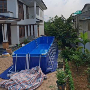 Bể Bơi Di Động Tại Nhà Kích Thước 2,5m x 10m x 1,3m 7