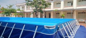 Bể Bơi Khung Kim Loại Di Động 9,6m x 20,1m x 1,2m 4 Bể Bơi Khung Kim Loại Di Động 9,6m x 20,1m x 1,2m 9