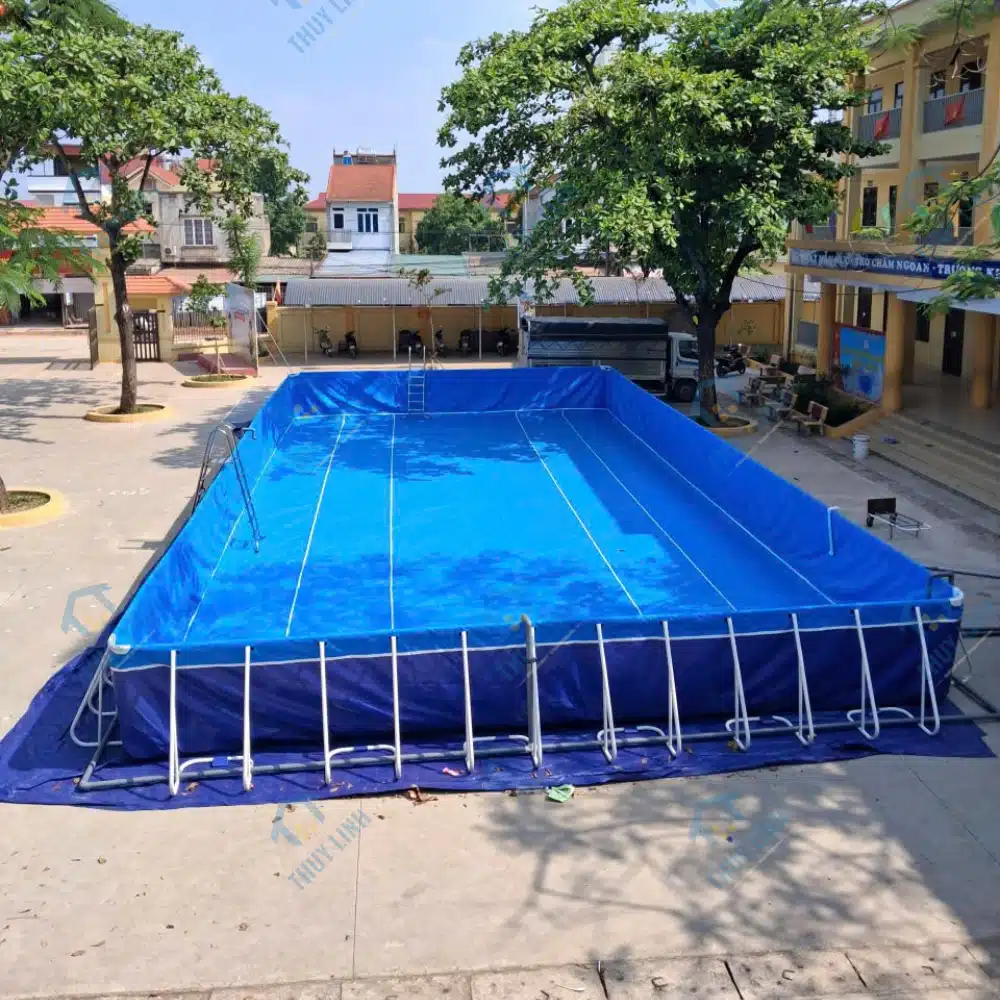 Cấu tạo của bể bơi lắp ghép Cấu tạo của bể bơi lắp ghép