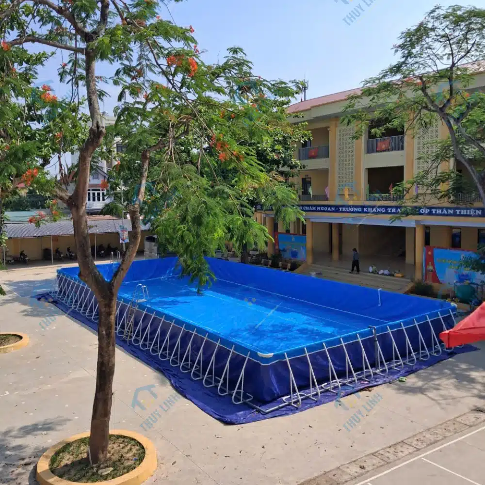 Nhược điểm của bể bơi lắp ghép Nhược điểm của bể bơi lắp ghép